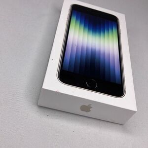 Empty Box of Apple iPhone SE Space Gray with Sim Ejector